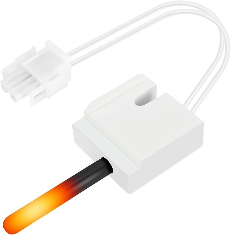 MOHTOL Upgraded 768A-845 Furnace Hot Surface Ignitor Replacement Compatible with Emerson White-Rodgers Trane Silicon Nitride Ignitor, 768A-845 Replace 768A-5 IGN00104 X13130524010 B340970P01 - Image 1